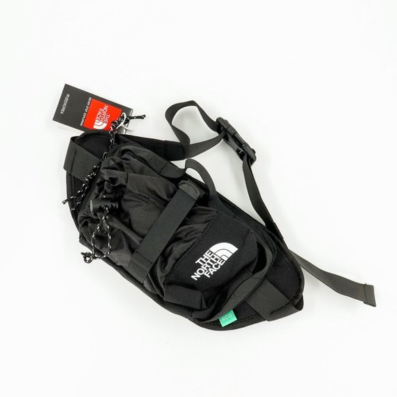 The North Face Breeze Hip Sack Body Bag One Shoulder Camp Cross Bag Black - Picture 6 of 13